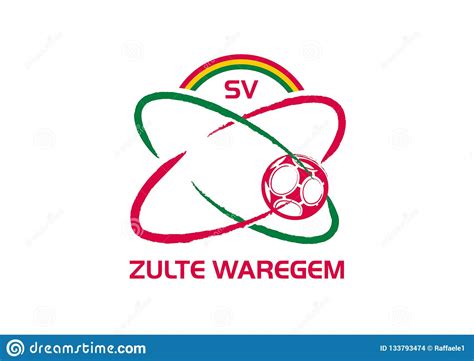 zuite waregem logo editorial stock image illustration  club