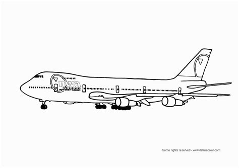 aviones boeing   colorear imagui