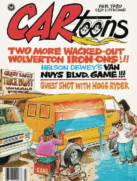 Cartoons Magazine With Cover Art From Illustrator