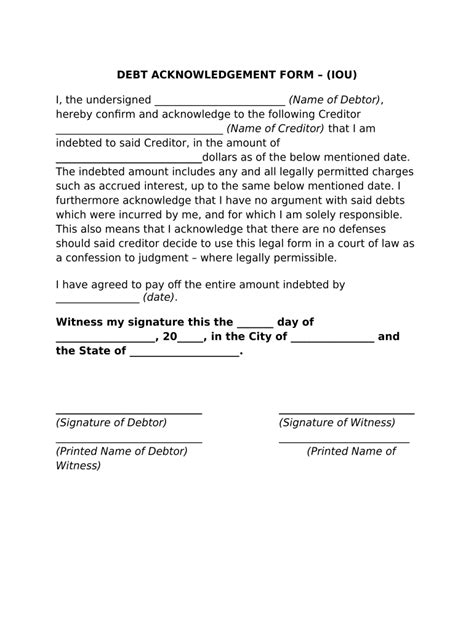 iou forms fill   sign printable  template signnow