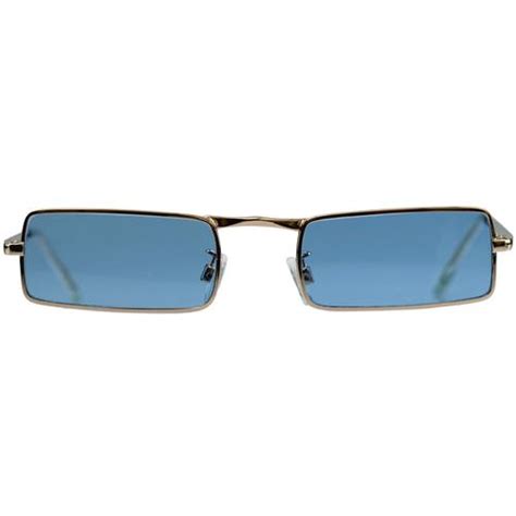 madcap england mcguinn 60s mod granny glasses blue