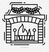 Fireplace Masjid Pinclipart sketch template