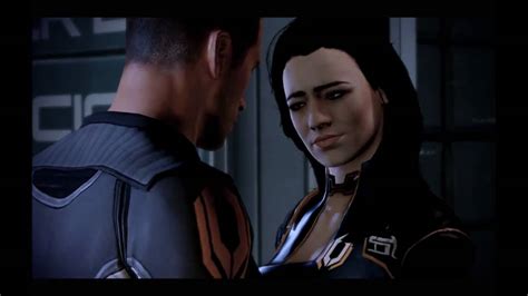 Shepard And Miranda Romance Mass Effect 2 Youtube