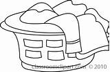 Laundry Clipart Clip Basket Coloring Transparent Clipartix Template Tips Clipground Pages sketch template