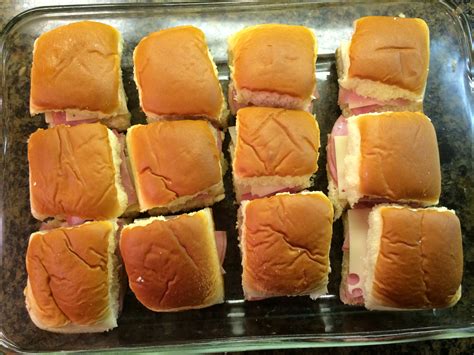 easy ham sliders recipe frugal bites