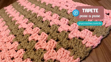 tapete de croche  iniciantes jny croche