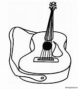 Muziekinstrumenten Kleurplaten sketch template
