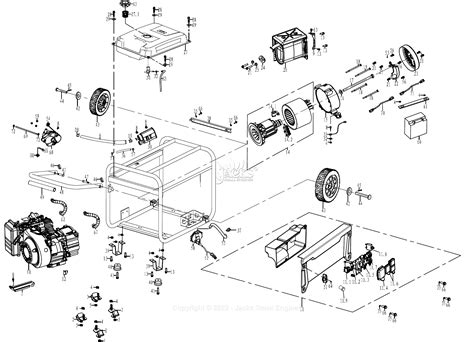 westinghouse generator parts diagram