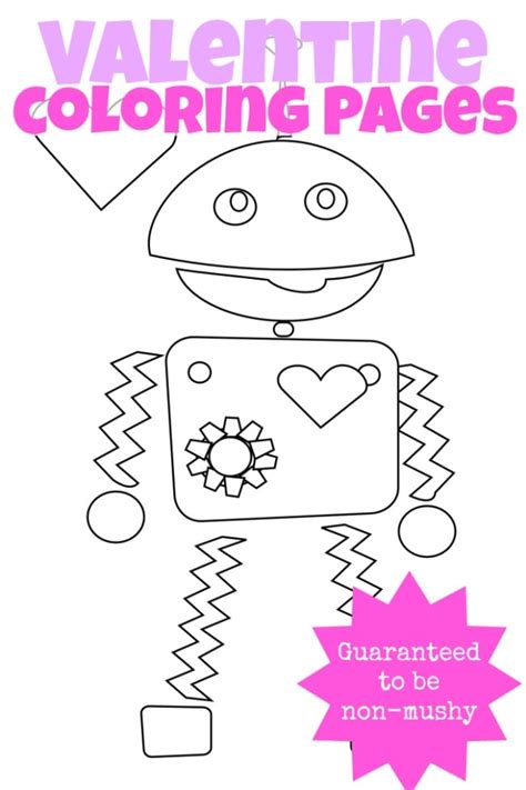 mushy valentines day coloring pages kids activities blog
