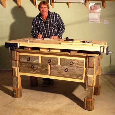build  diy wood workbench super simple  bench woodworking