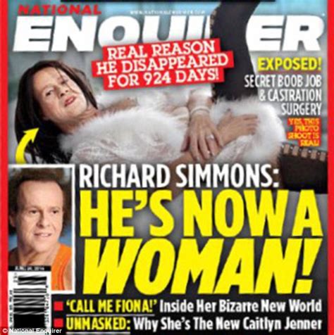 Richard Simmons Now Living As A Woman Named Fiona After Breast
