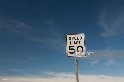speed posted  mph high res stock photo getty images