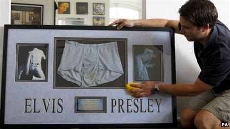elvis presley underpants could fetch £10 000 at auction bbc news