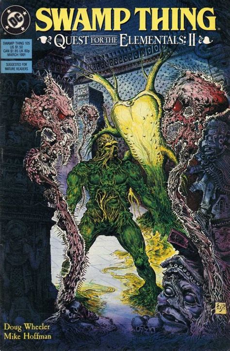 swamp thing 105 [1991] vf nm dc comics