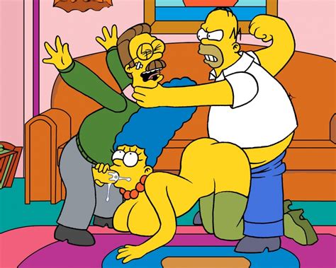 simpsons porn marge blowjob