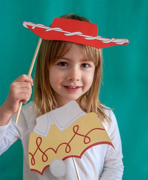 more free printable toy story photo booth props woody
