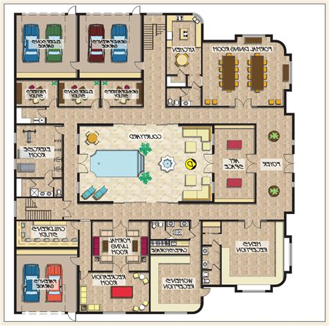 dunphy house layout floor plans  homes  famous tv shows rindumu matilah
