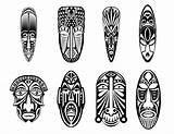 Coloring African Masks Pages Adult Mask Africa Kids Printable Colorare Da Color Adulti Disegni Per Sketch Adults Simple Twelve Drawing sketch template