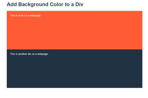 html background color javatpoint