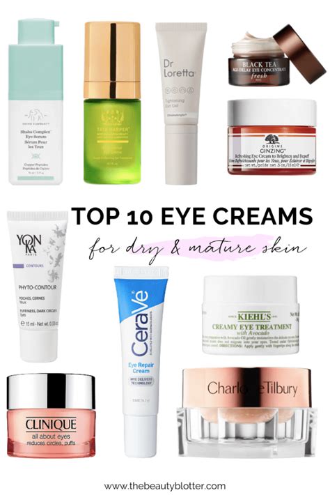 the best anti aging eye creams for women over 40 the beauty blotter