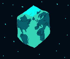 earth   cube drawception