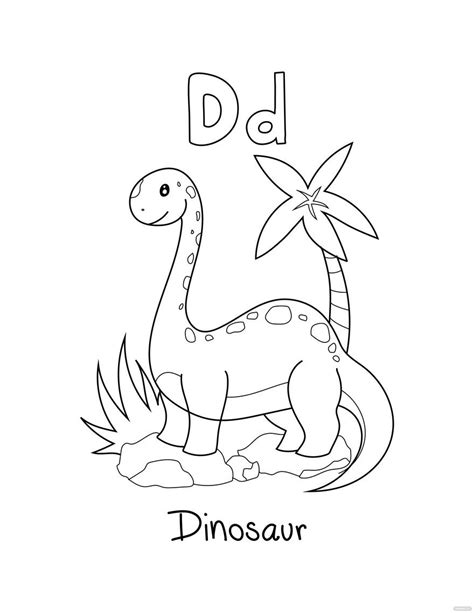 preschool dinosaur coloring page  illustrator svg  jpg eps