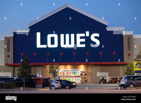 lowes front entrance  res stock photography  images alamy