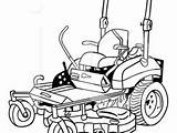 Mower Lawn Coloring John Deere Pages Sketch Zero Turn Printable Drawing Riding Color Old Clip Paintingvalley Getdrawings Print Template Engine sketch template