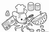 Octonauts Coloring Pages Professor Inkling Baking Print Printable Book sketch template
