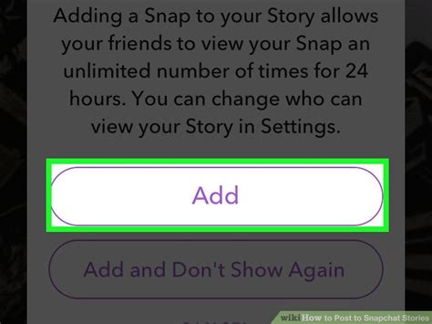 how to post to snapchat stories 14 steps with pictures
