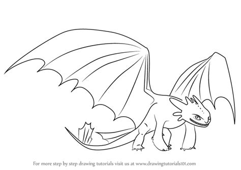dessins furie nocturne dragon coloring page dragon sketch  train