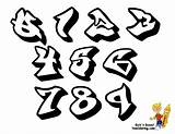 Graffiti Numbers Coloring Number Letters Alphabet Z31 Fonts Big Pages Drawing Shutterstock Three Vector Stock Chart Style sketch template