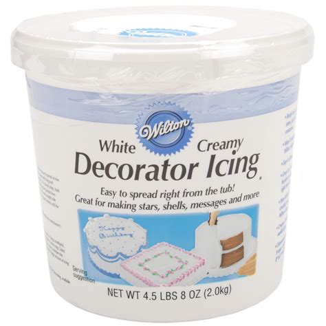 wilton decorator icing  pounds creamy white shop