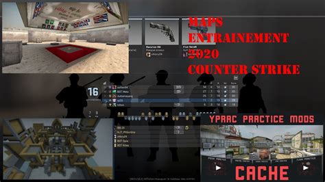 csgo  de maps entrainement  aimcross airsniper counterstrike youtube