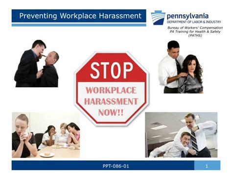 Ppt Preventing Workplace Harassment Powerpoint Presentation Free