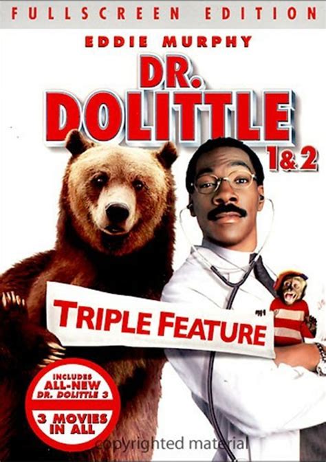 Dr Dolittle T Set Fullscreen Dvd Dvd Empire
