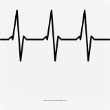 Heartbeat Pngarea sketch template