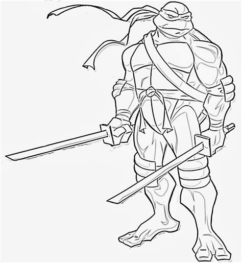 ninja turtle coloring pages coloring home