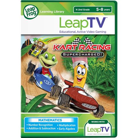leapfrog leaptv kart racing supercharged educational active video