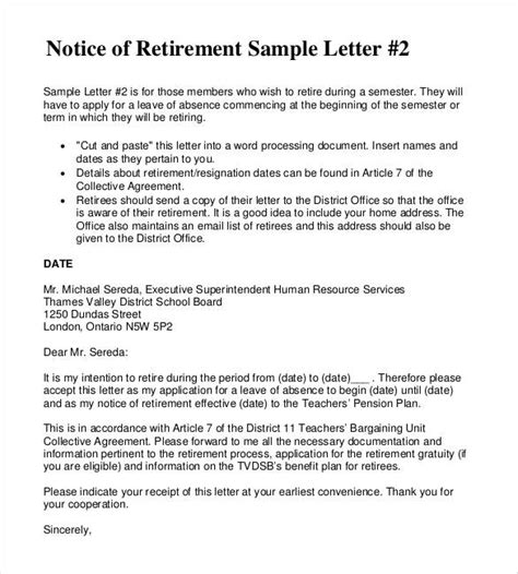 resignation retirement letter templates   pages google
