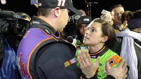 Danica Patrick And Denny Hamlin In Heated Argument After Crash During