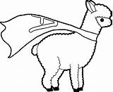 Coloring Pages Llama Choose Board Wecoloringpage sketch template