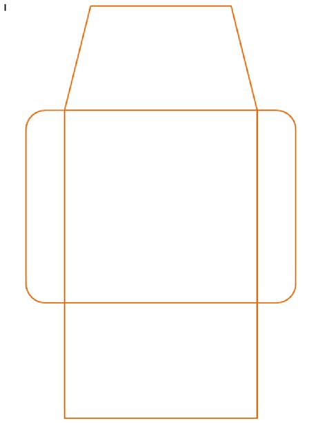 orange box  shown   shape   rectangle