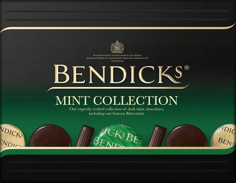 mint collection  bendicks  finest dark chocolate gift box