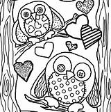Coloring Big Pages Eyed Printable Animal Getcolorings Animals Owl Print Cute sketch template