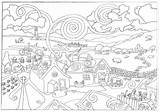 Coloring Pages Kids Adults Hard Older Winter Halloween Detailed Printable Large Popular Coloringhome Adult sketch template