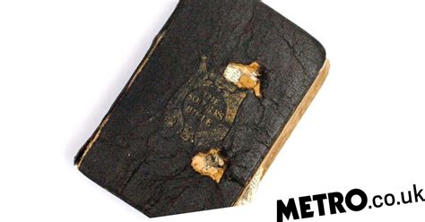 Bullet Ridden Bible From Ww1 Saved British Soldier From Machine Gun