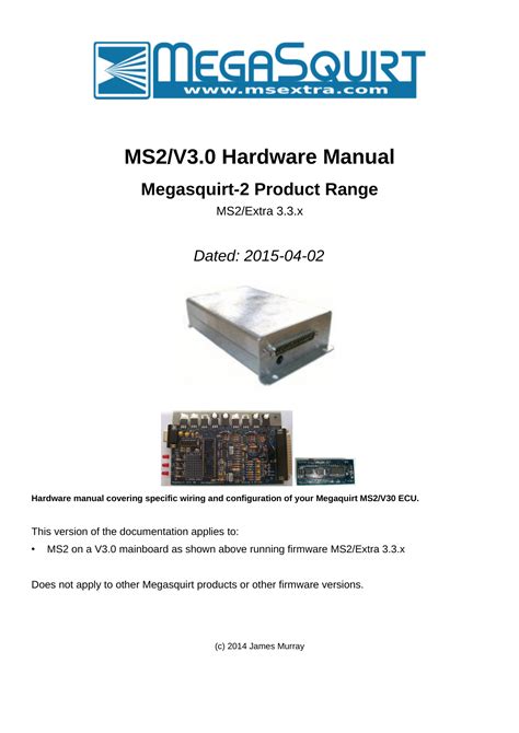 megasquirt  wiring diagram