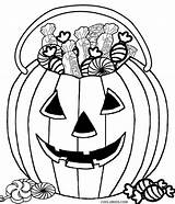 Candy Coloring Pages Halloween Kids Printable Cool2bkids sketch template