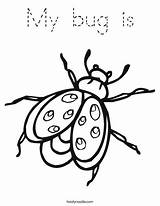 Coloring Bug Pages Printable Ladybug Insect Kids Lightning Template Print Clipart Bugs Noodle Color Twisty Insects Twistynoodle Printables Favorites Login sketch template